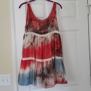 Entro small tie dye dress